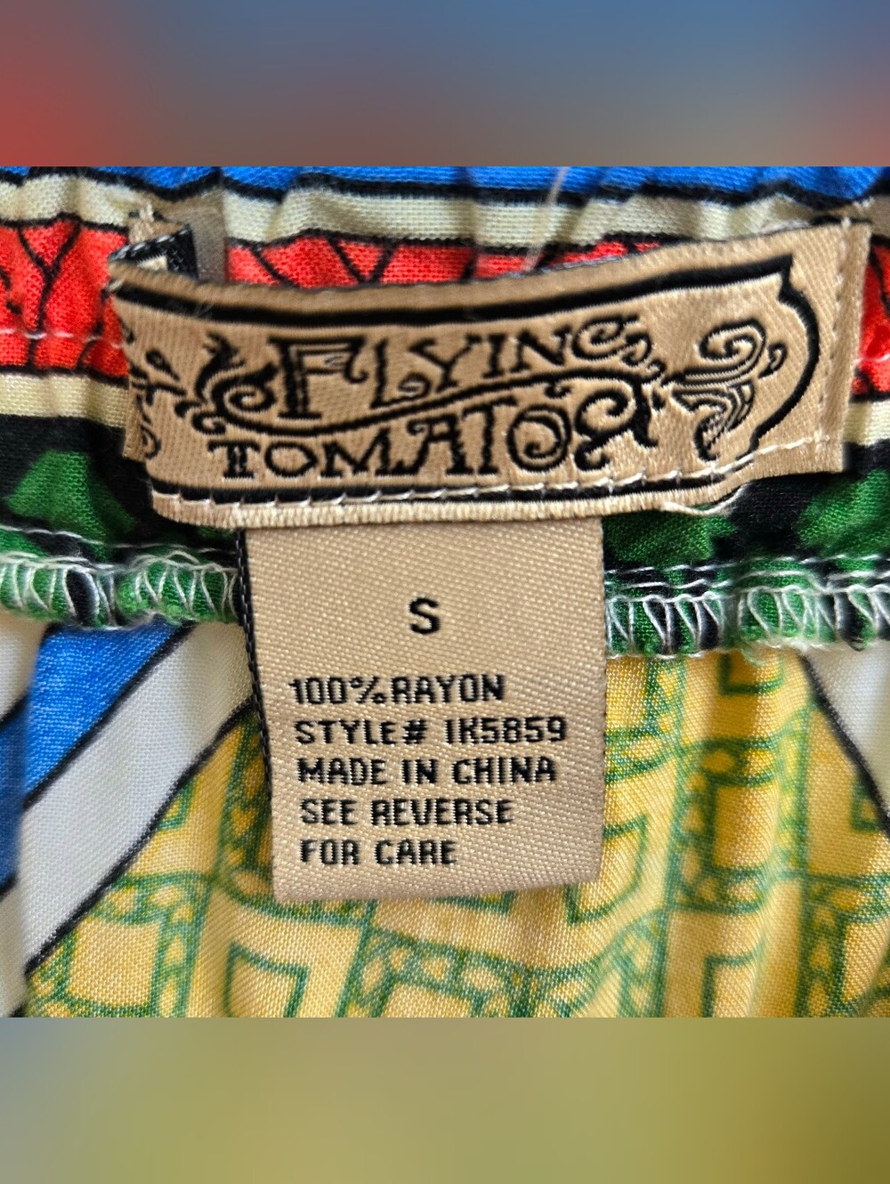 Flying Tomato Boho Aztec Print Pink Festival Maxi Skirt - Picture 4 of 5
